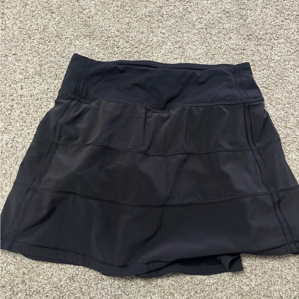 Lululemon Black Athletic Skirt (Built in Shorts)